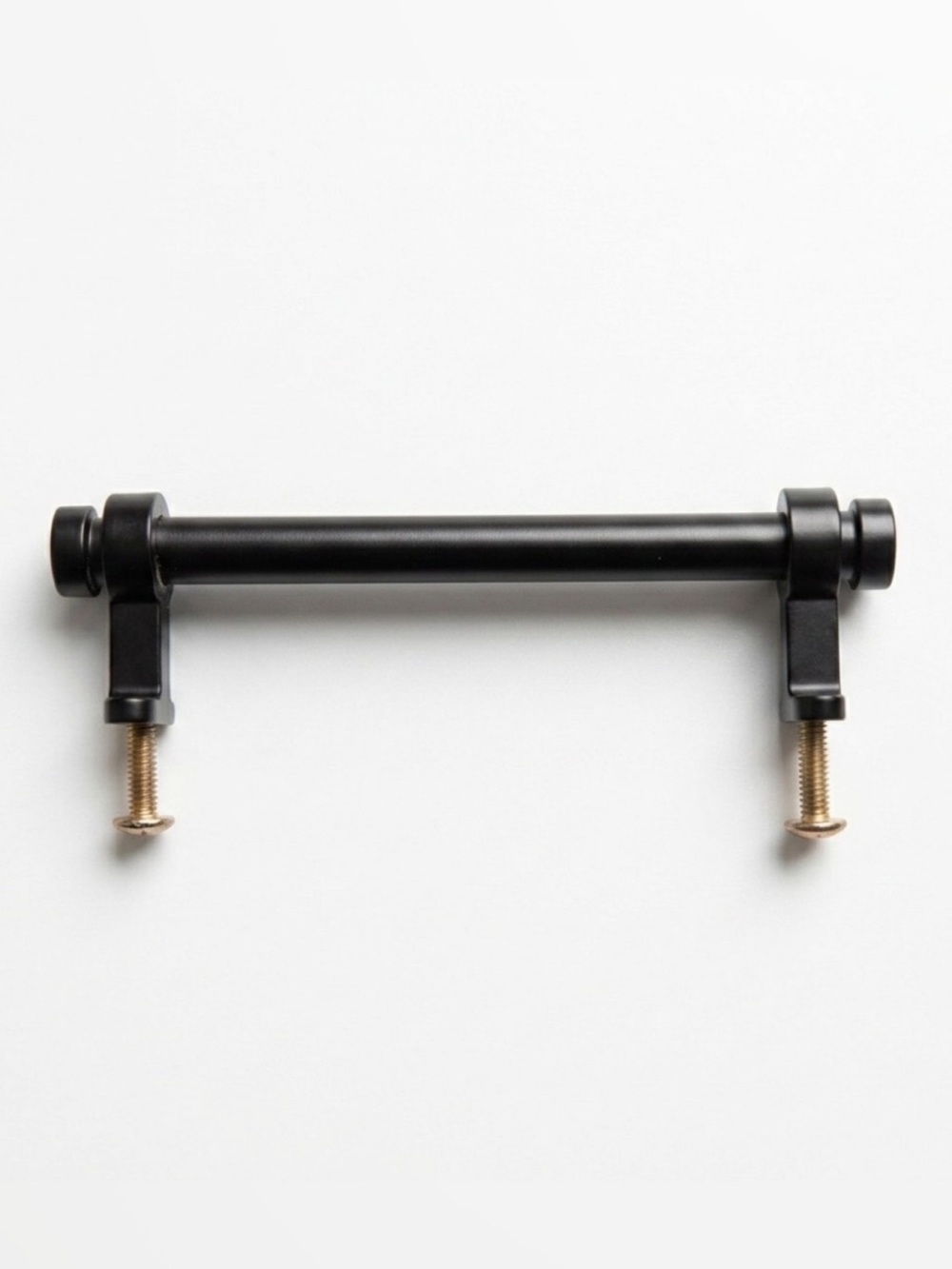 Hearth & Hand Magnolia Matte Black Cuffed Drawer Pulls Set of 2 - 3.75"